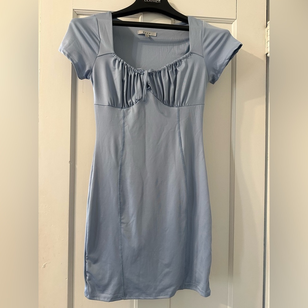 GAZE light blue mini dress worn once